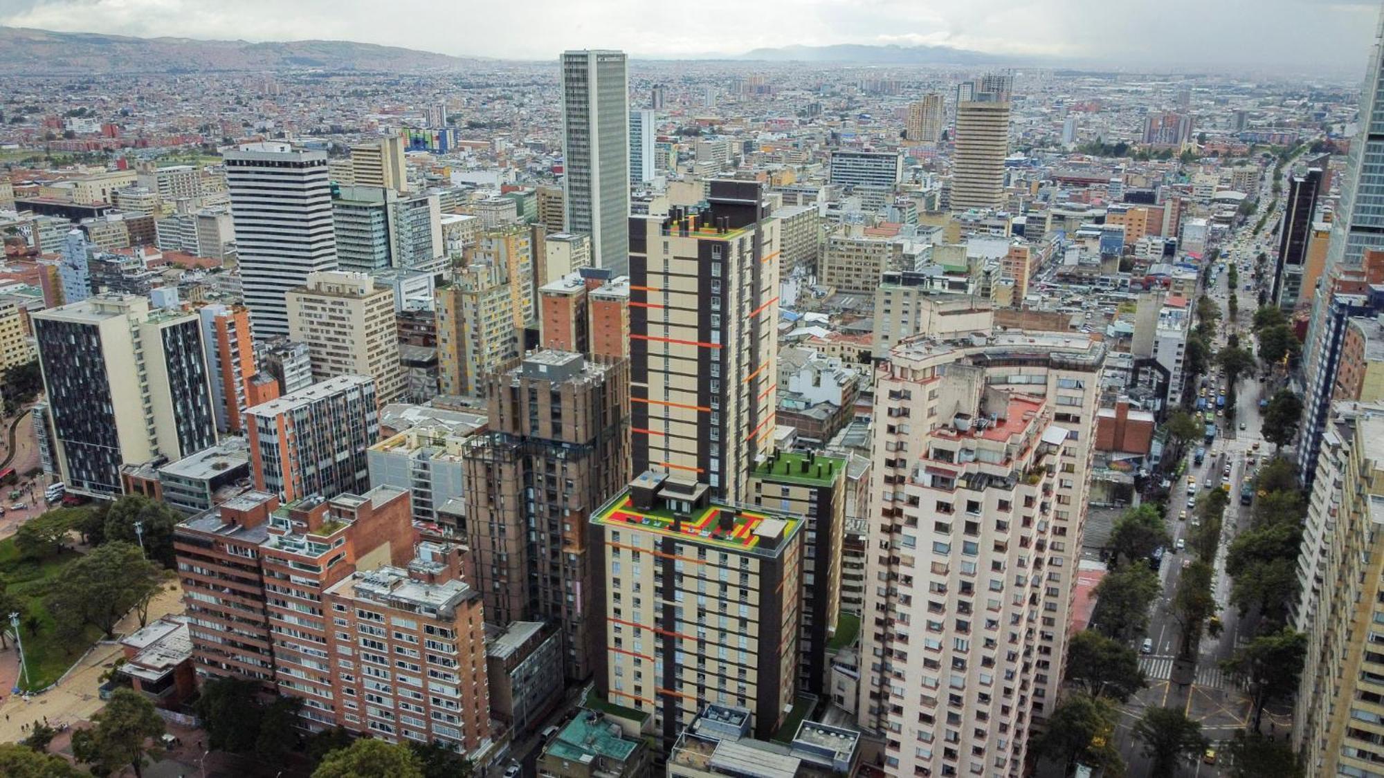 Ferienwohnung Torre Acqua Lofts - Downtown Bogotá Exterior foto