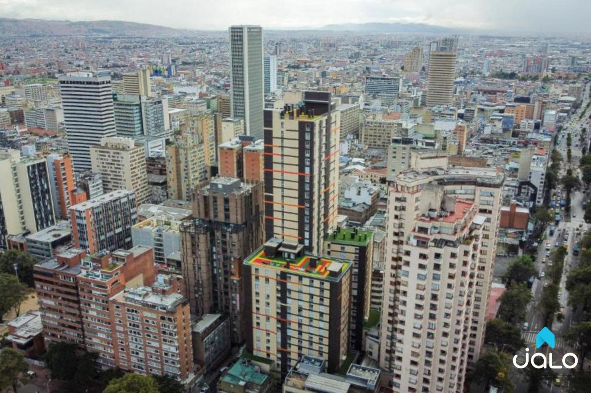 Ferienwohnung Torre Acqua Lofts - Downtown Bogotá Exterior foto